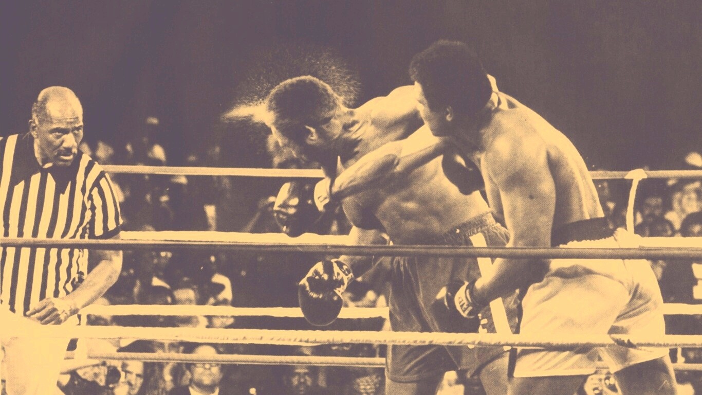 Чемпион по боксу Мохаммед Али обои