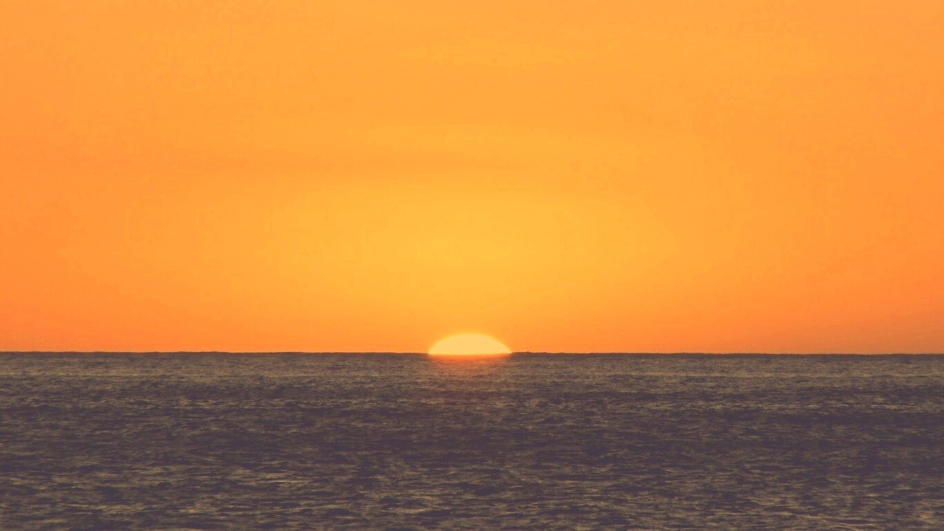 Идеальный закат обои