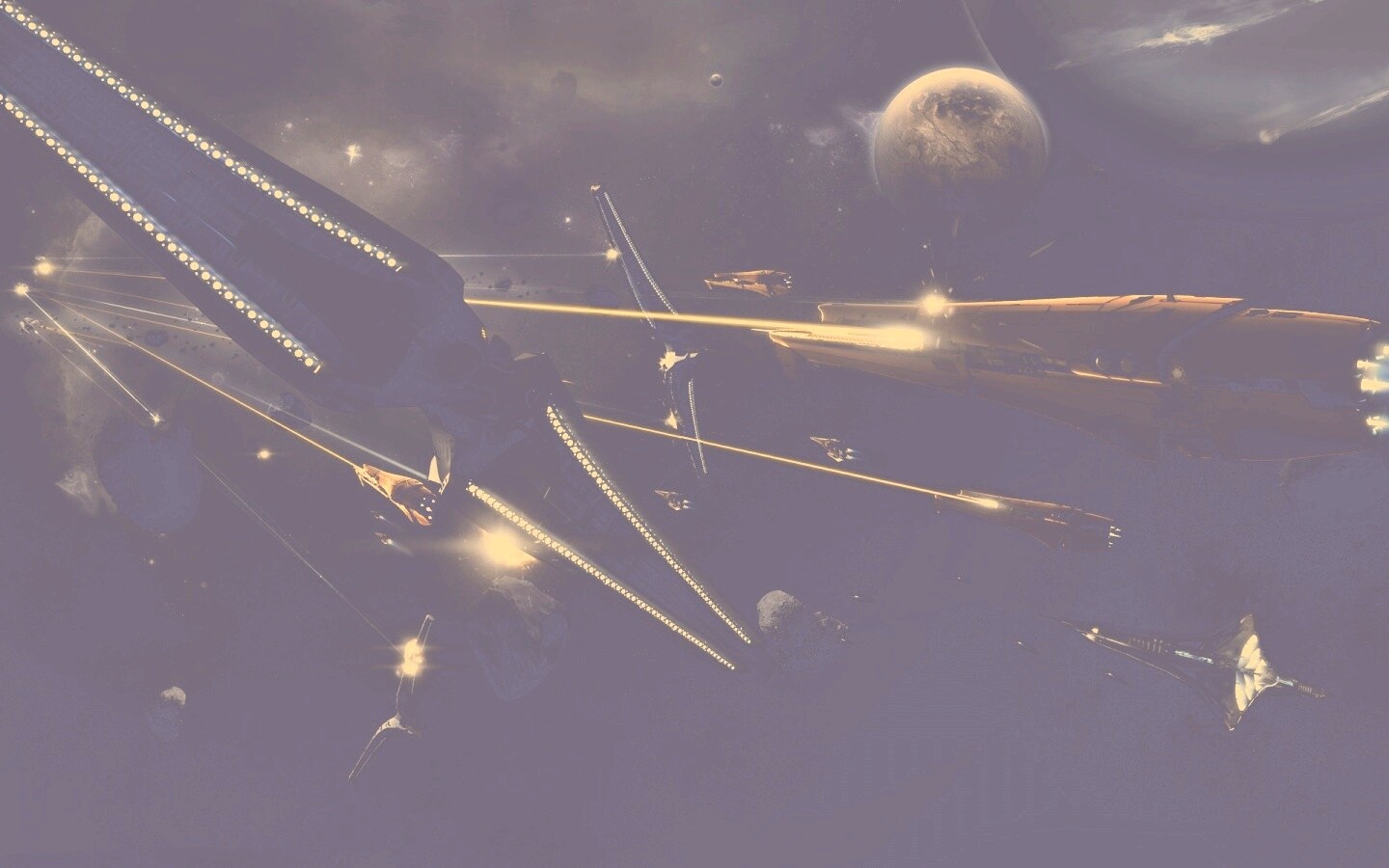 Космическая баталия обои