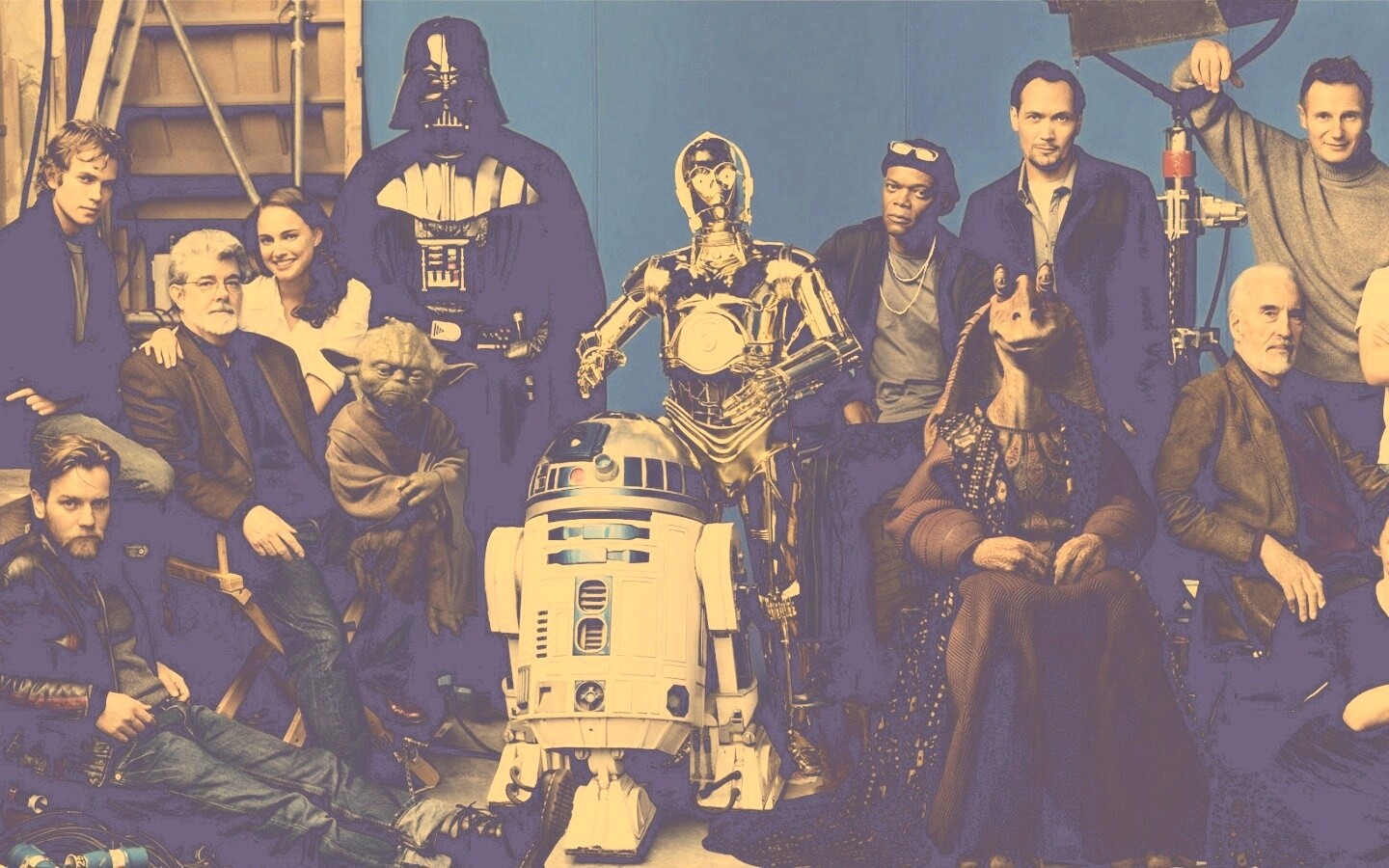 Актерский состав Звездных Воин обои