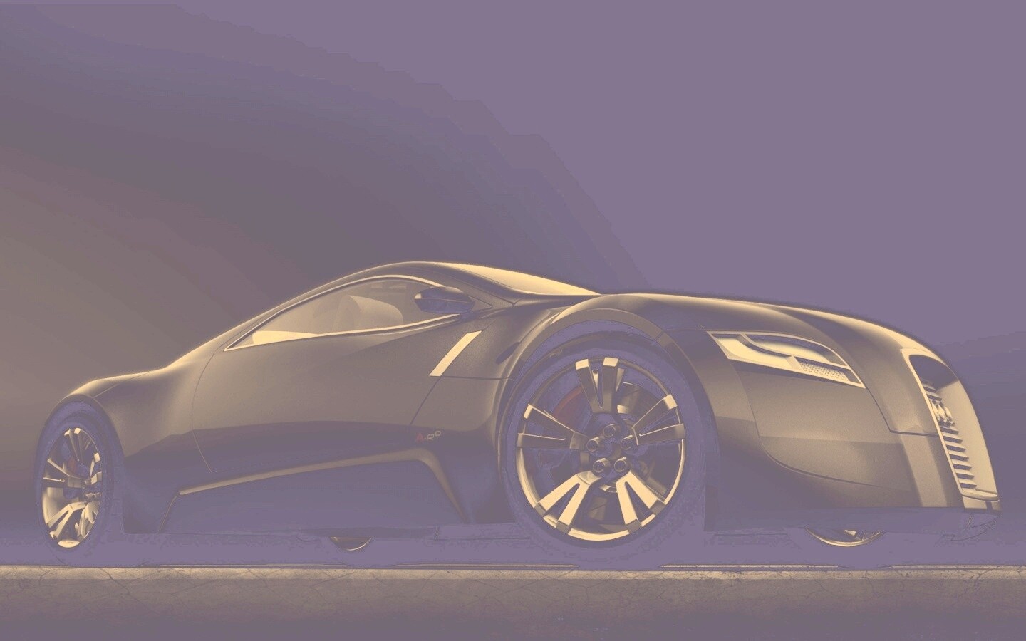 Концепт Audi R Zero обои