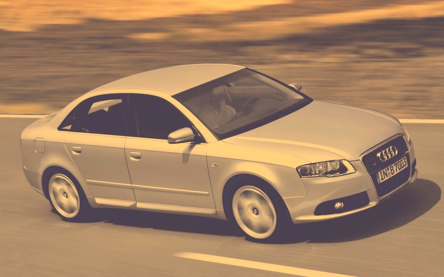Седан Ауди обои