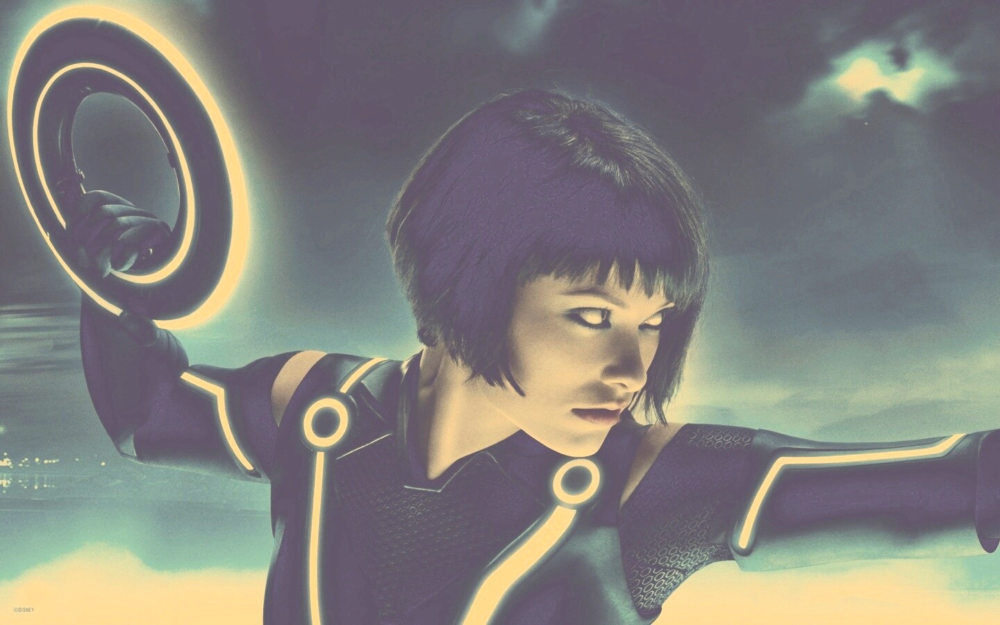 Оливия Уайлд в Трон: Наследие обои