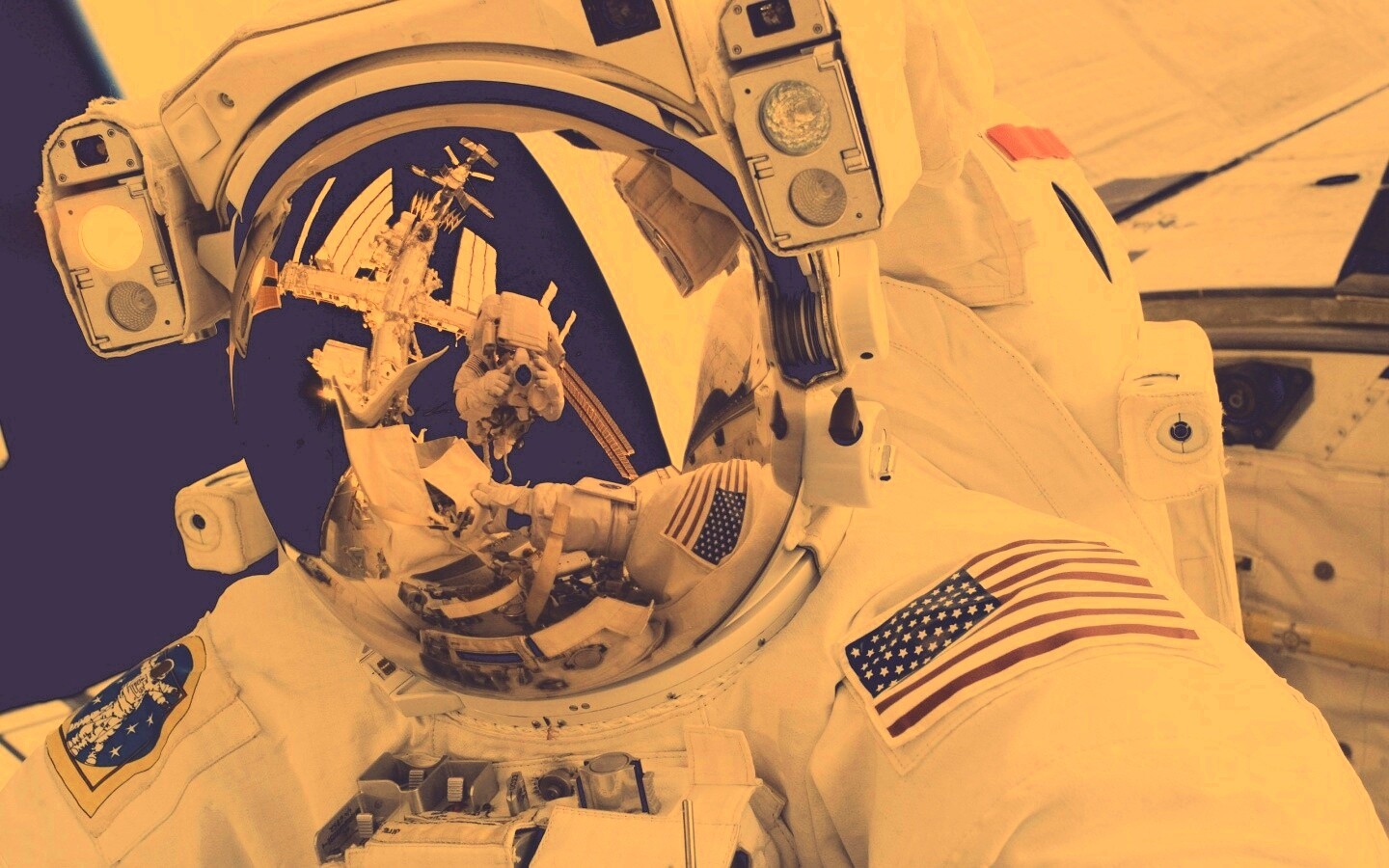 Фото в открытом космосе обои