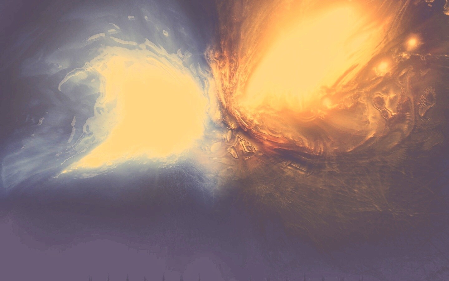 Огонь против льда обои