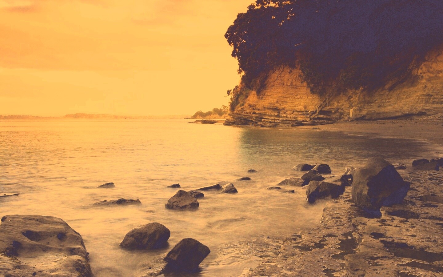 Sunset Beach обои