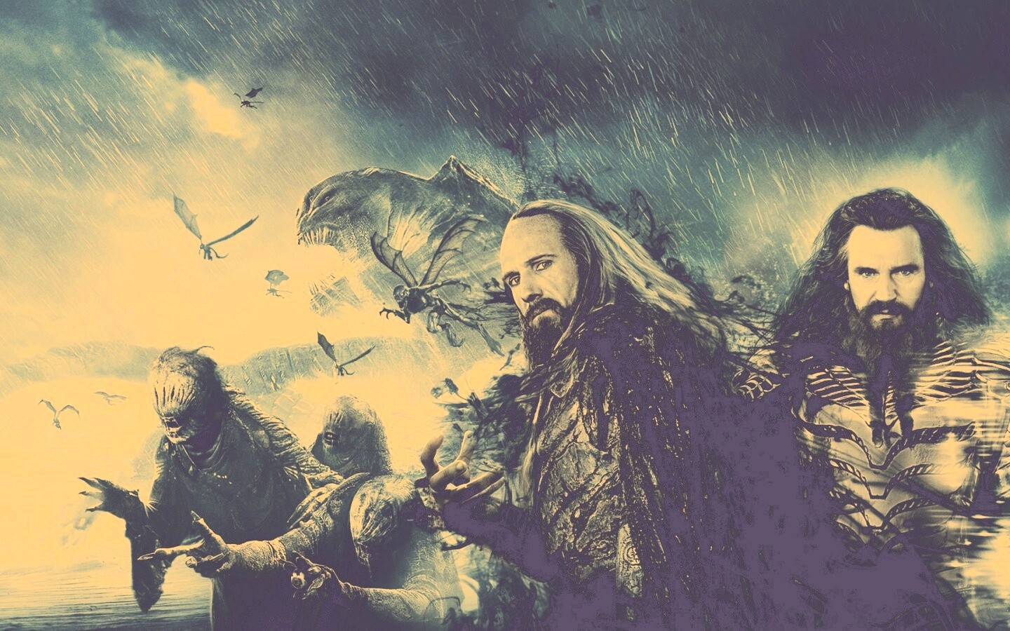 Зевс и Аид из фильма Битва Титанов обои