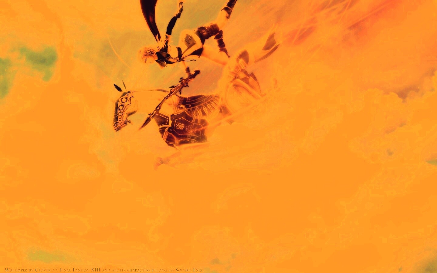 Девушка из Final Fantasy XIII обои