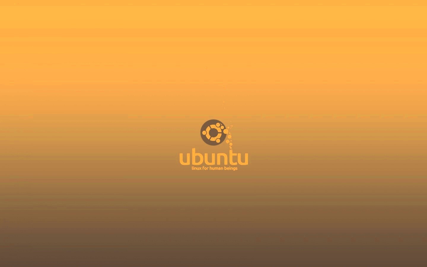 Логотип Ubuntu обои