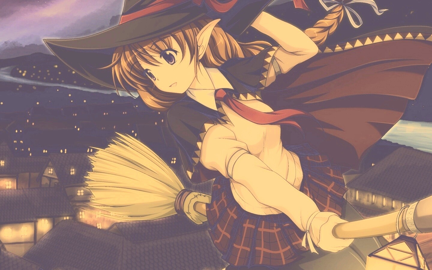 Эльфийская ведьмочка обои