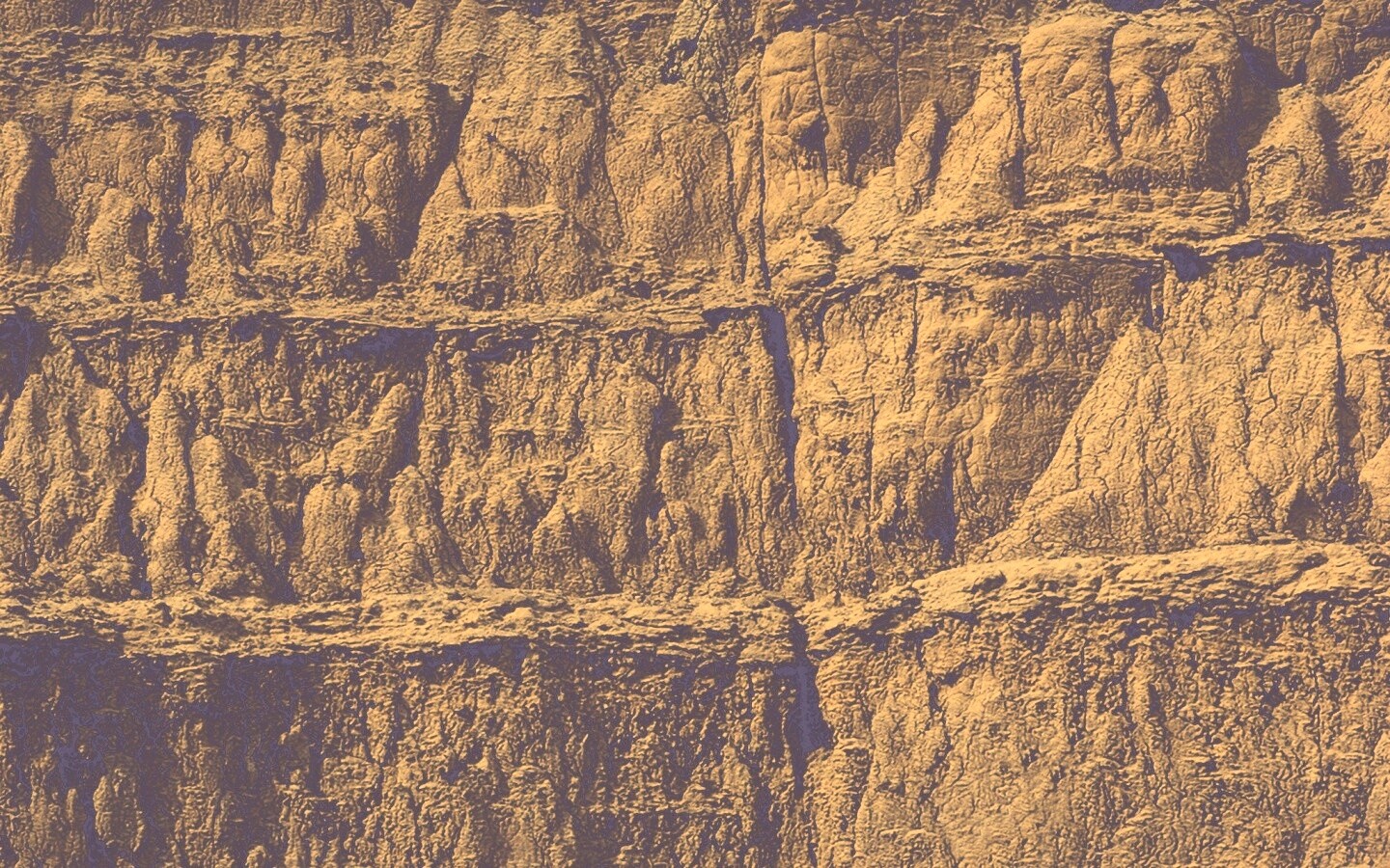 Скалистый обрыв обои