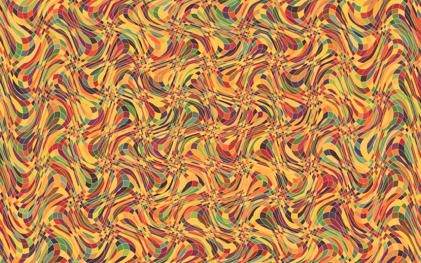 Кривые разноцветные клеточки обои