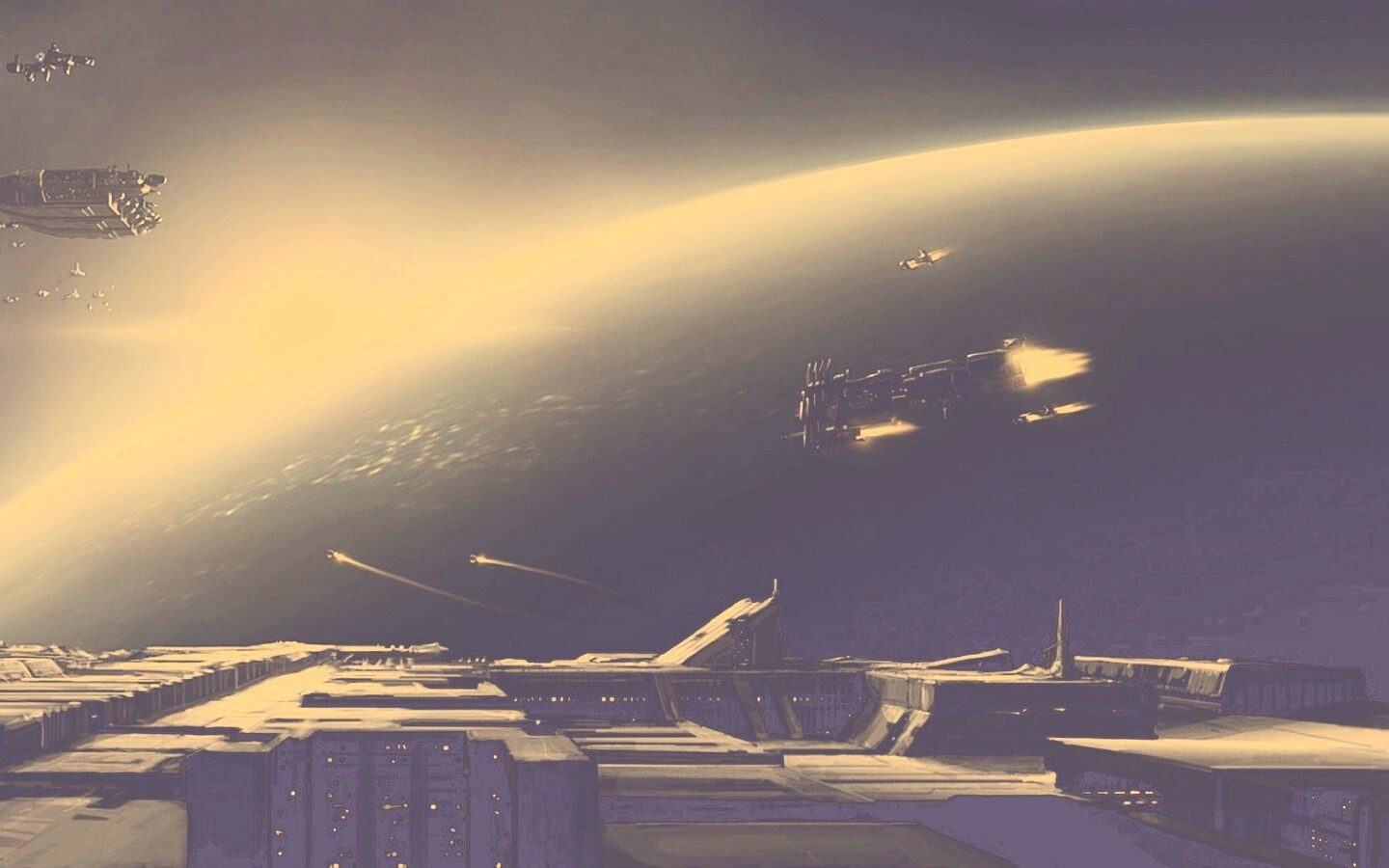 Космическая баталия обои