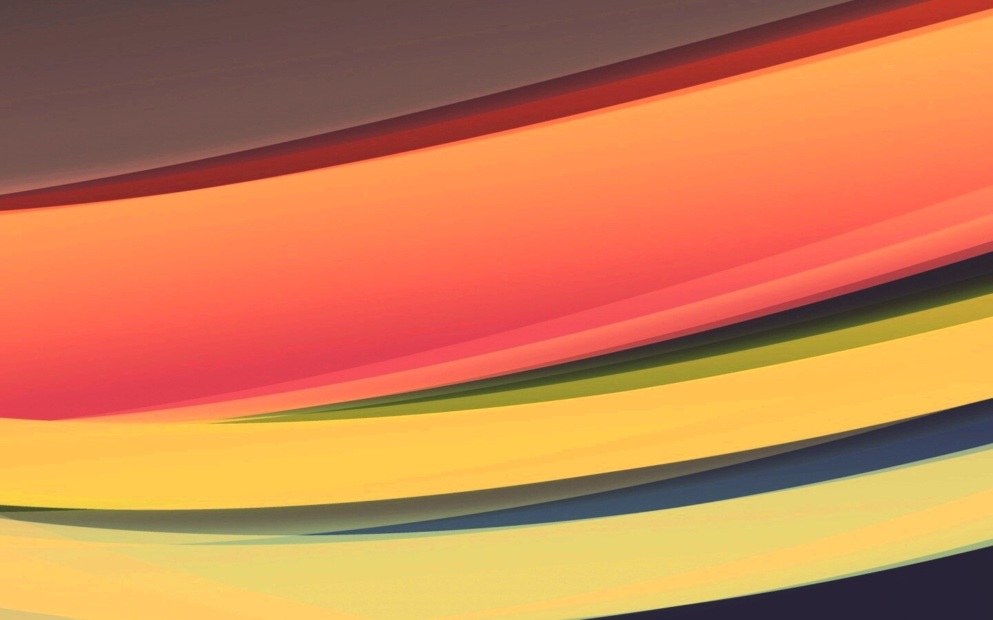 Разноцветные объемные полосы обои