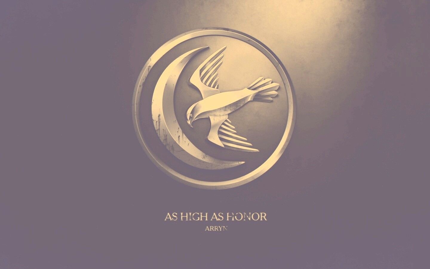 Металлический герб дома Аррен обои