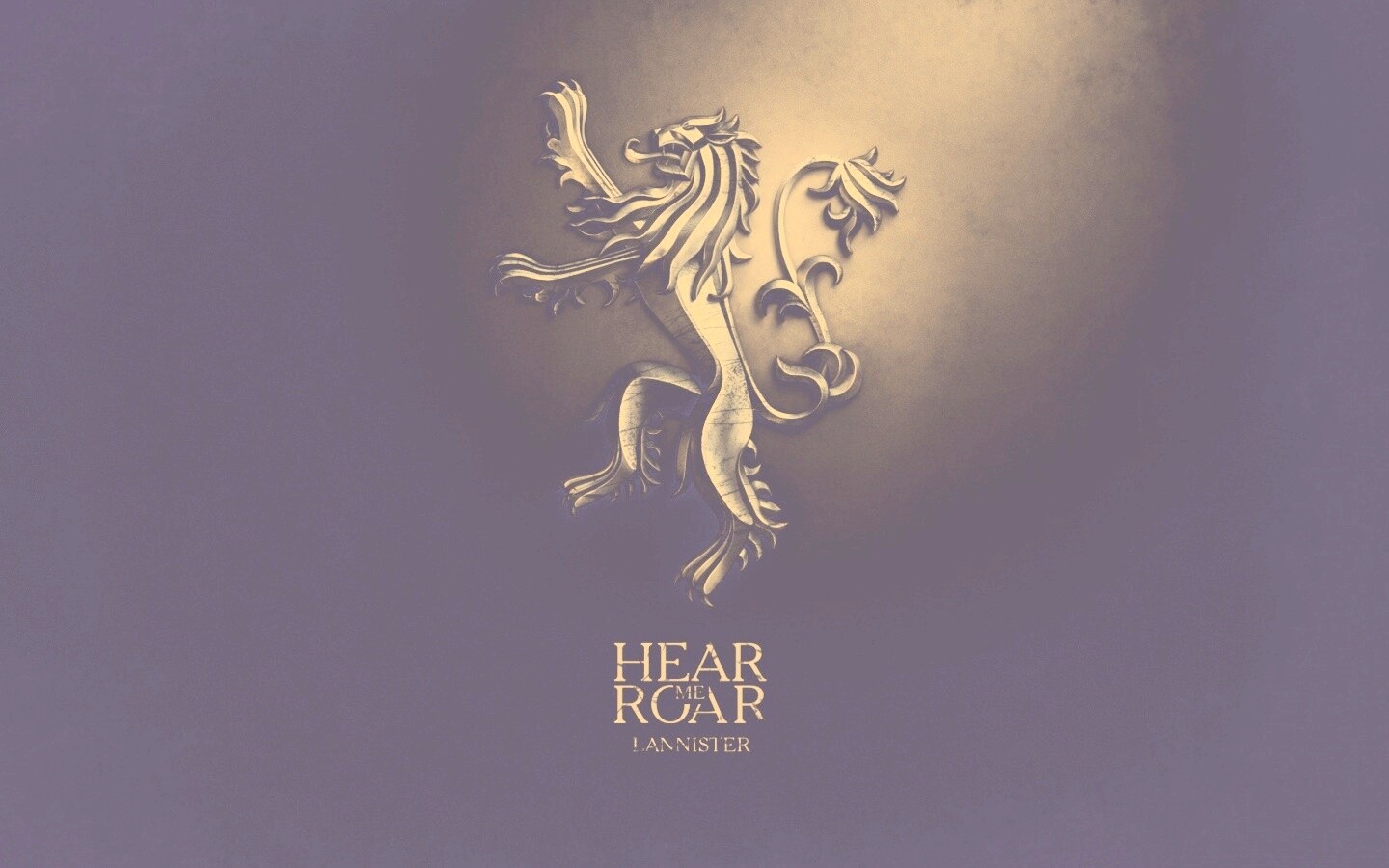 Металлический герб дома Ланнистеров обои
