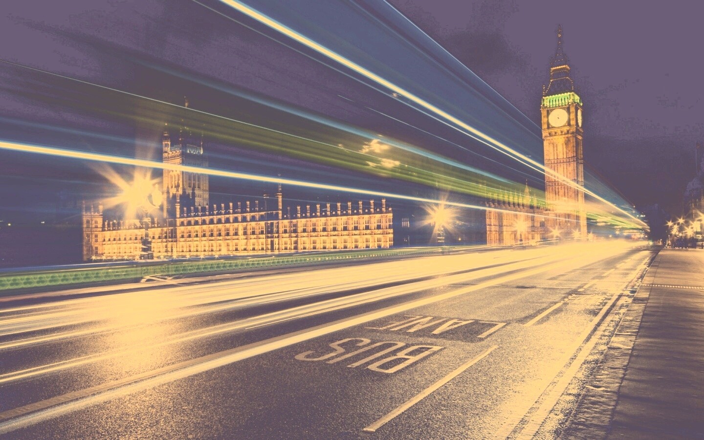 Ночной лондон обои