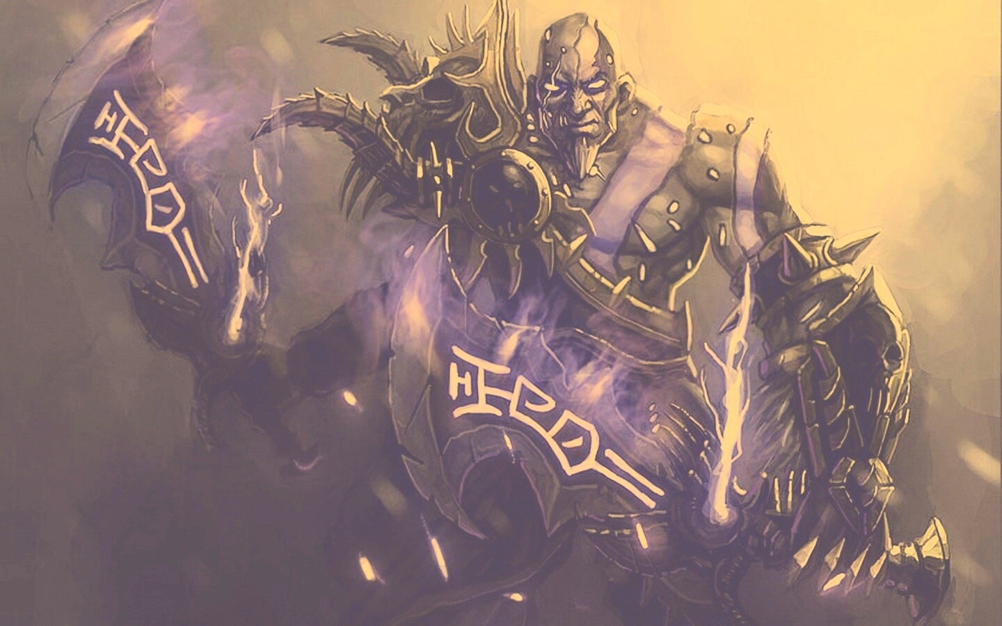 Андед с топорами обои