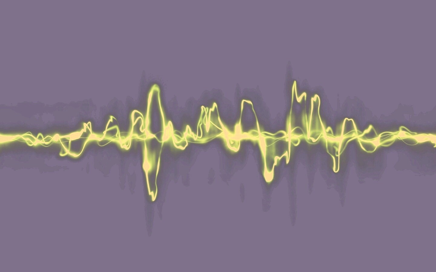 Зеленая пульсирующая волна обои