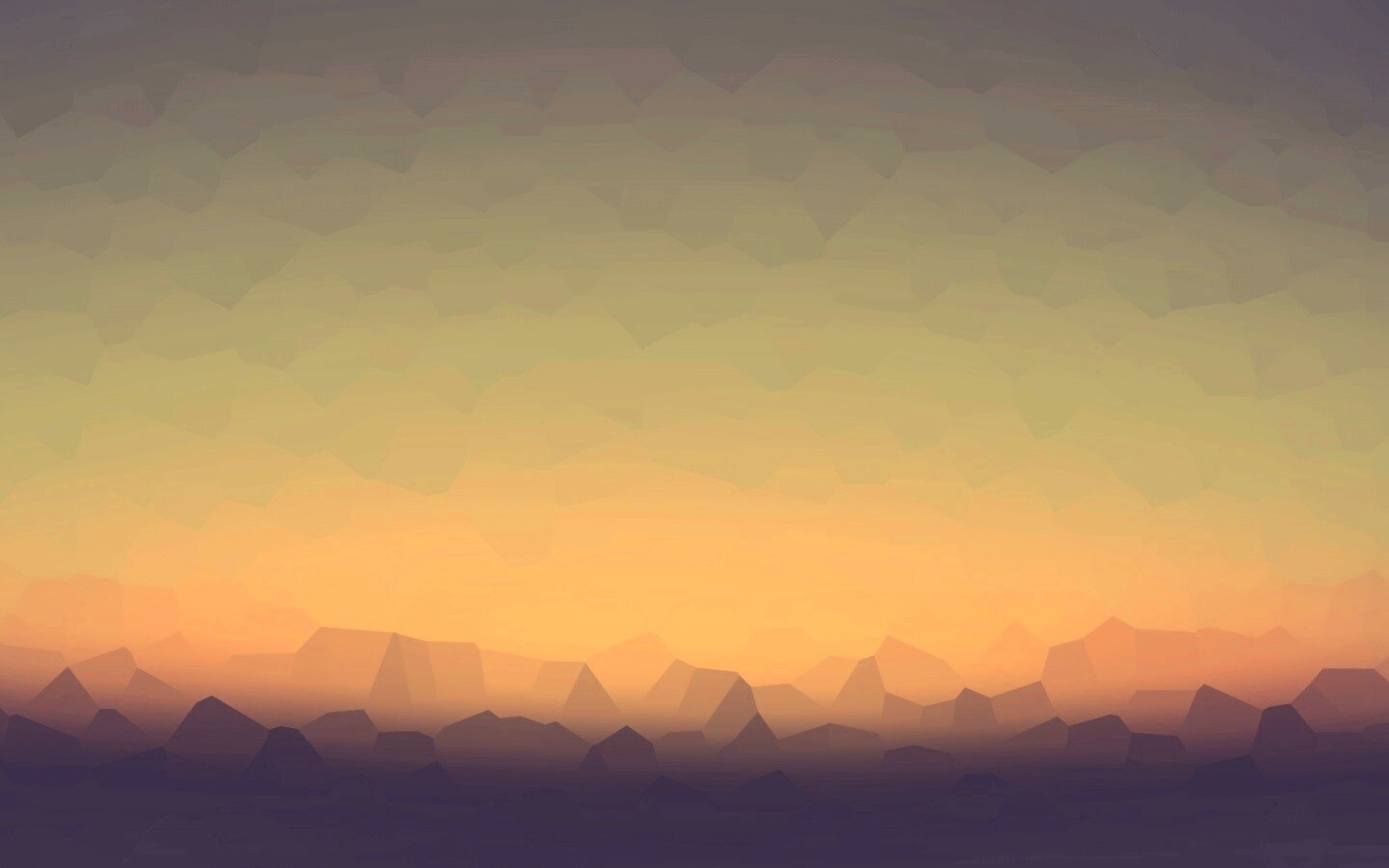 Минималистичный пейзаж обои