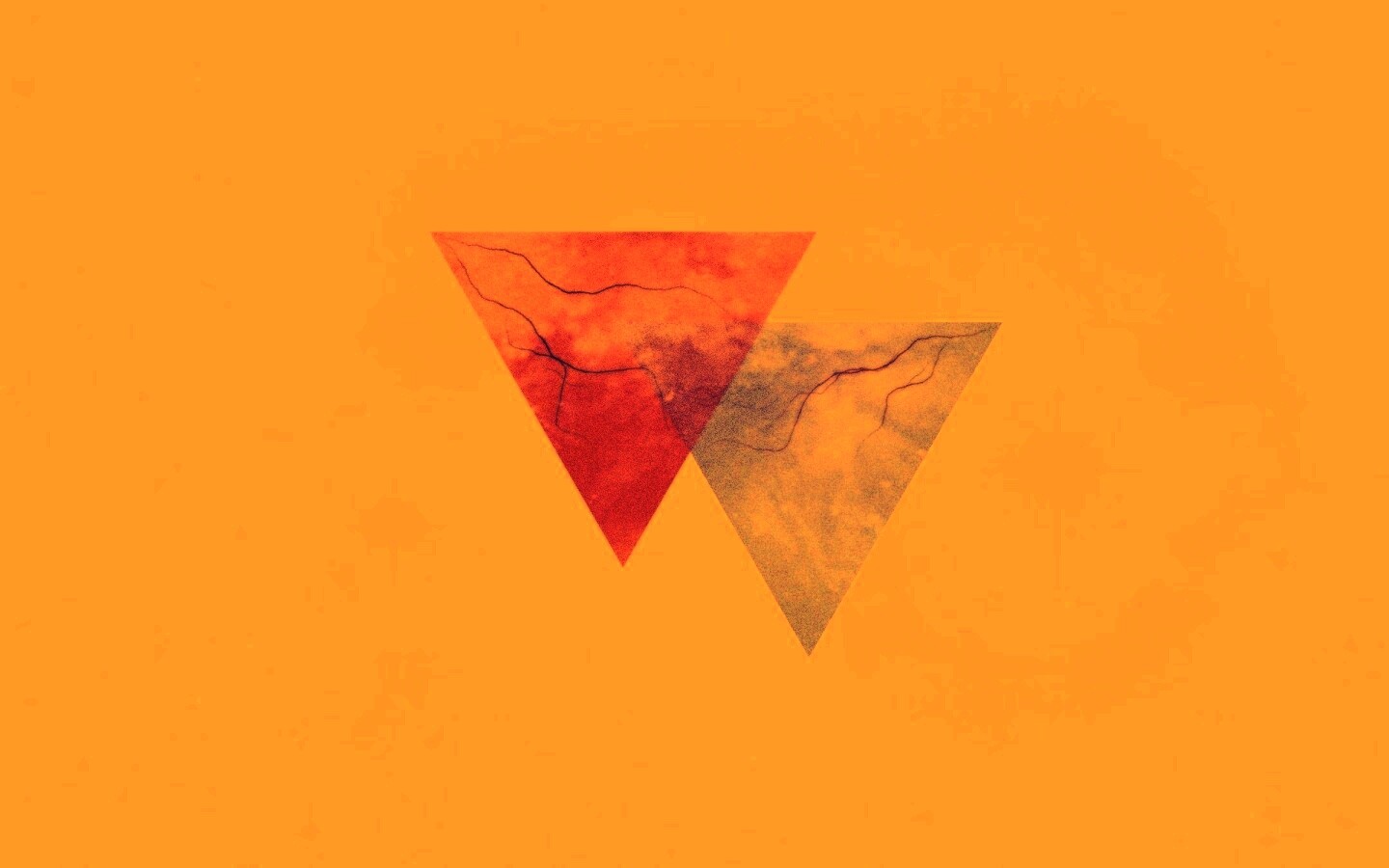 Минималистичные треугольники обои