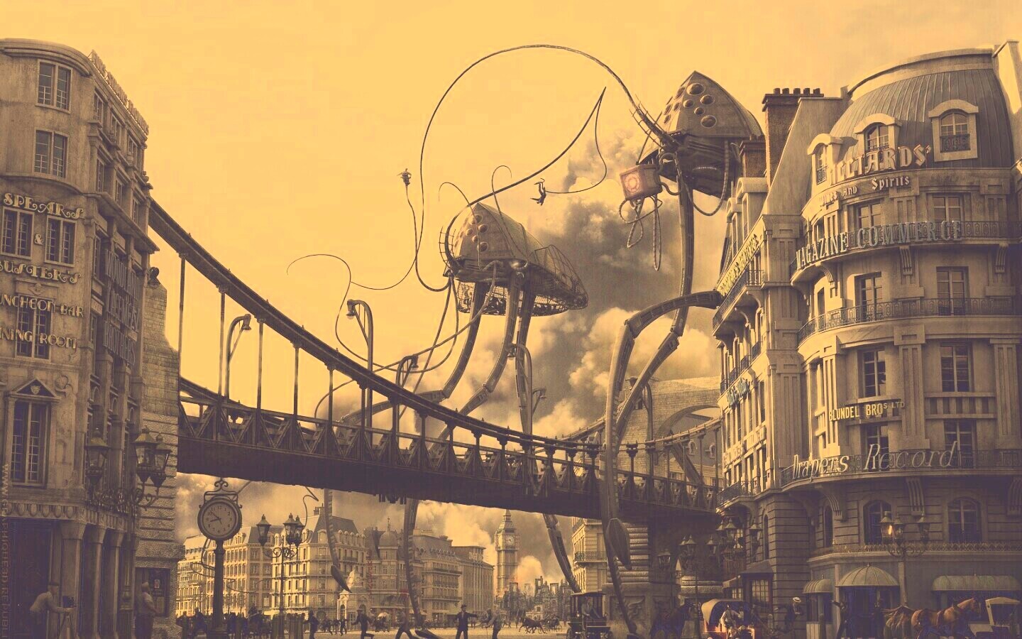 Война миров обои