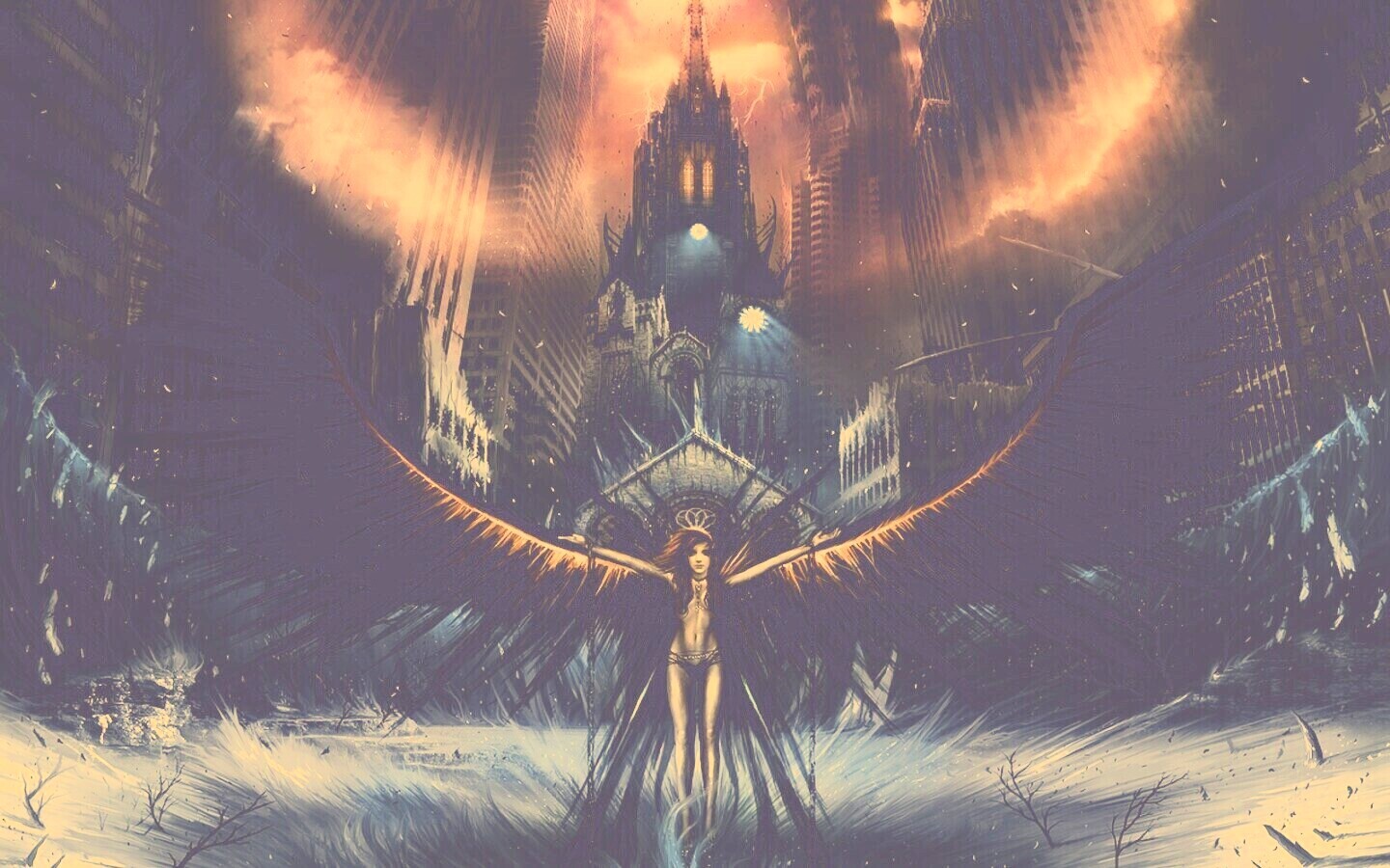 Тёмный ангел обои