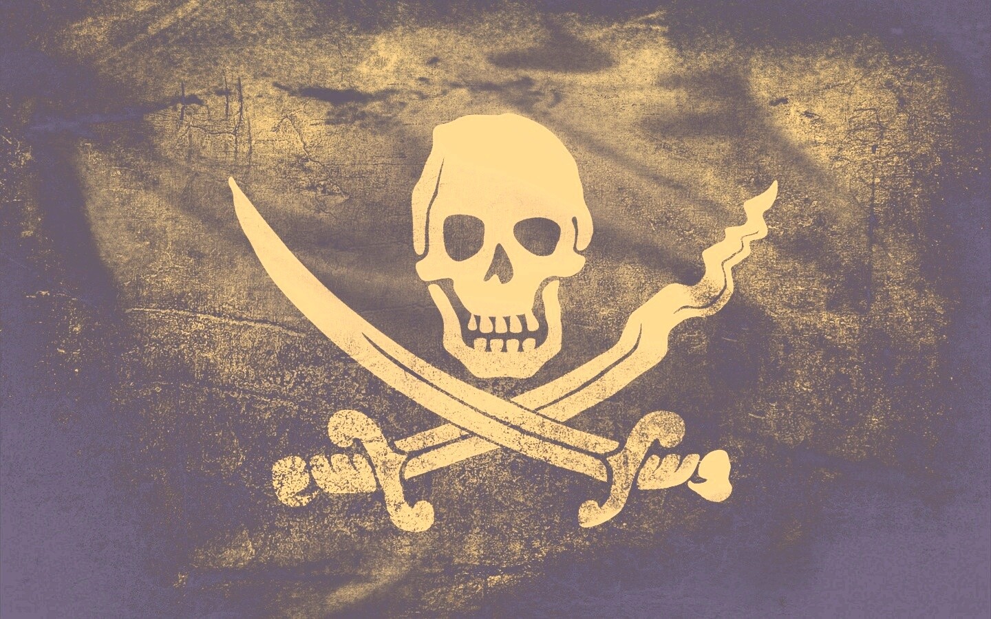 Пиратский флаг обои