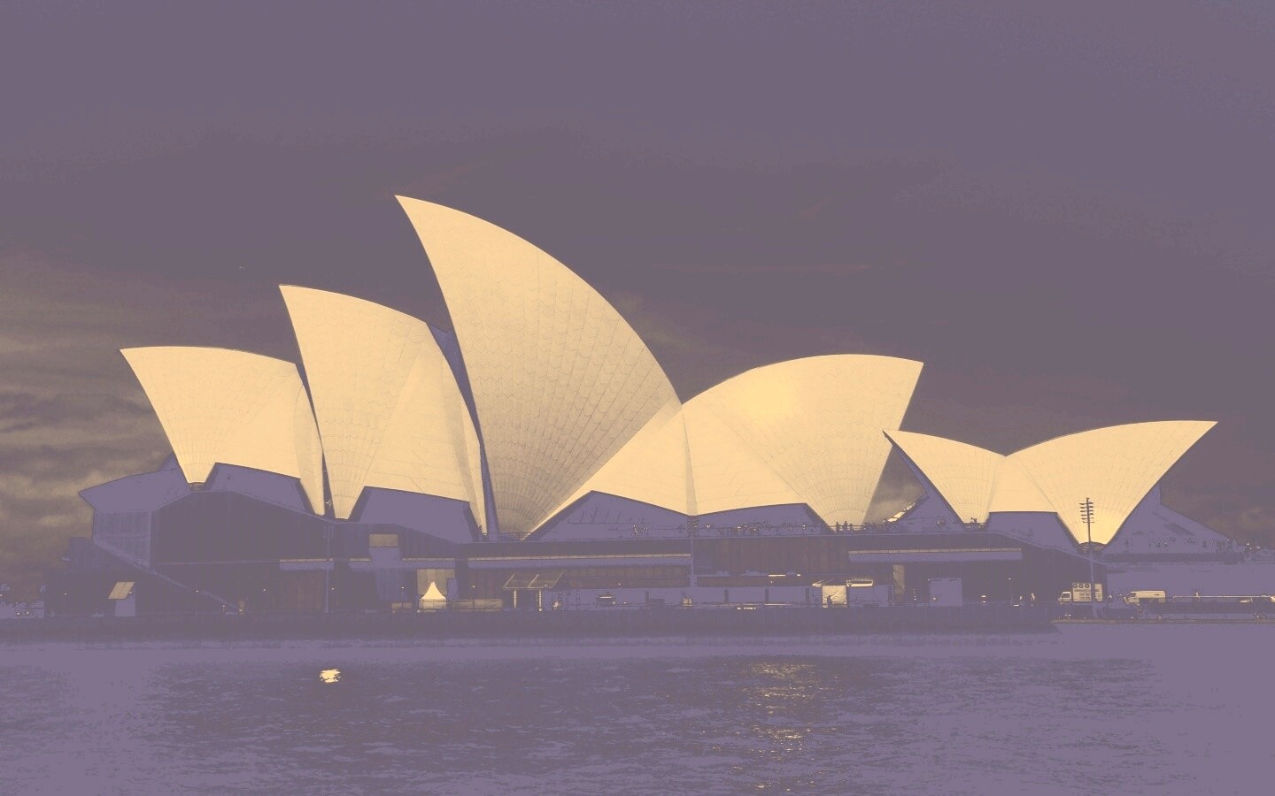 Здание оперного театра в Сиднее обои