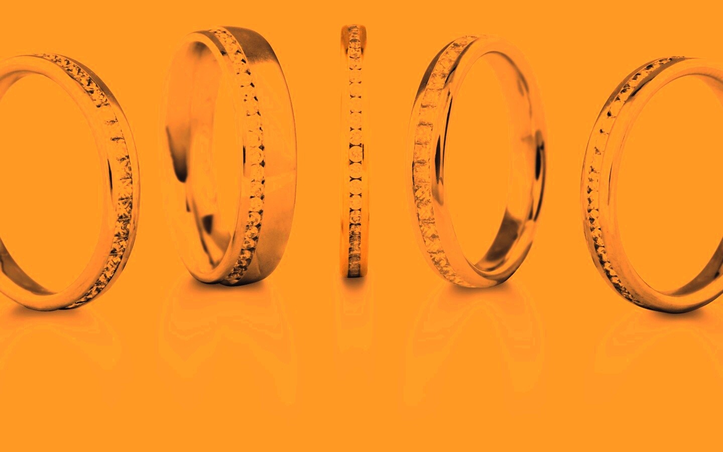 Кольца обои