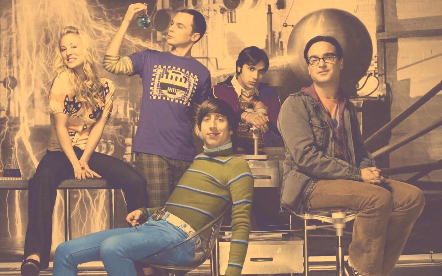 Теория большого взрыва обои