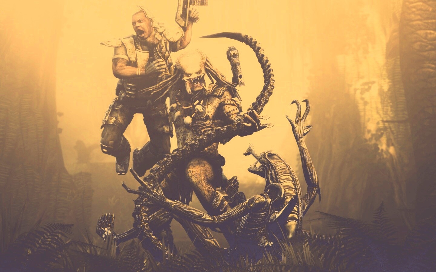 Alien vs Predator 2 обои