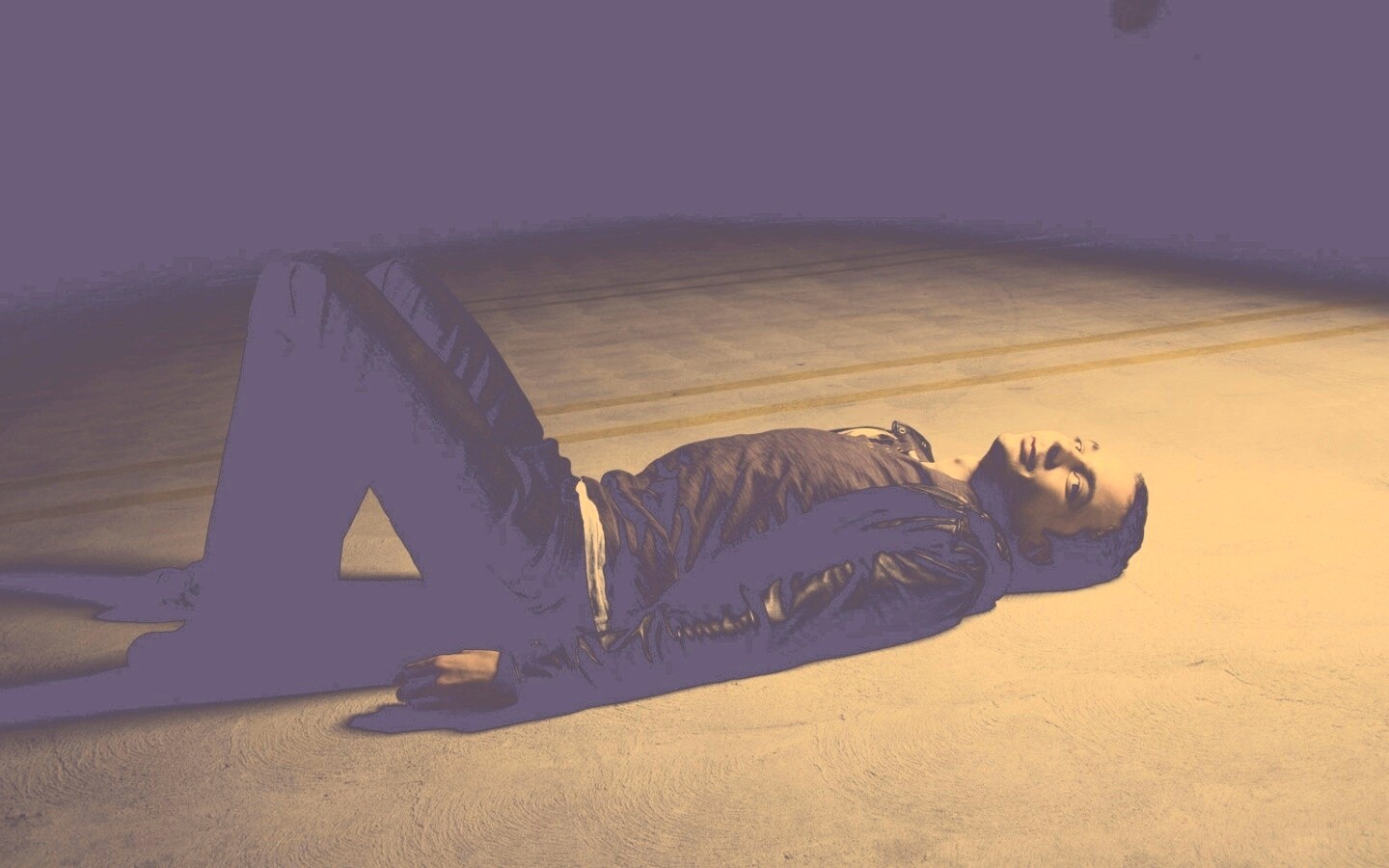 Джим Парсонс на полу обои