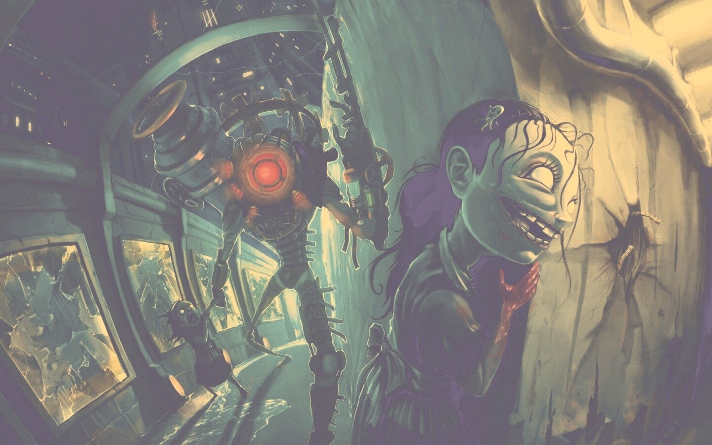 Фанарт Bioshock обои