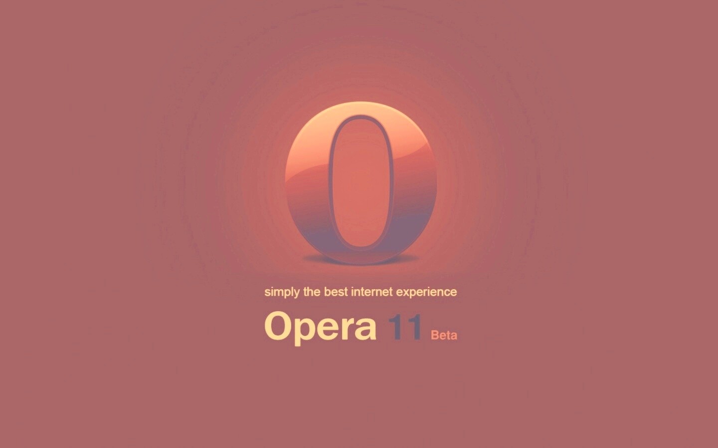 Opera 11 обои