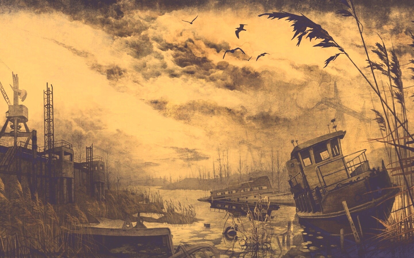 Вселенная сталкера обои