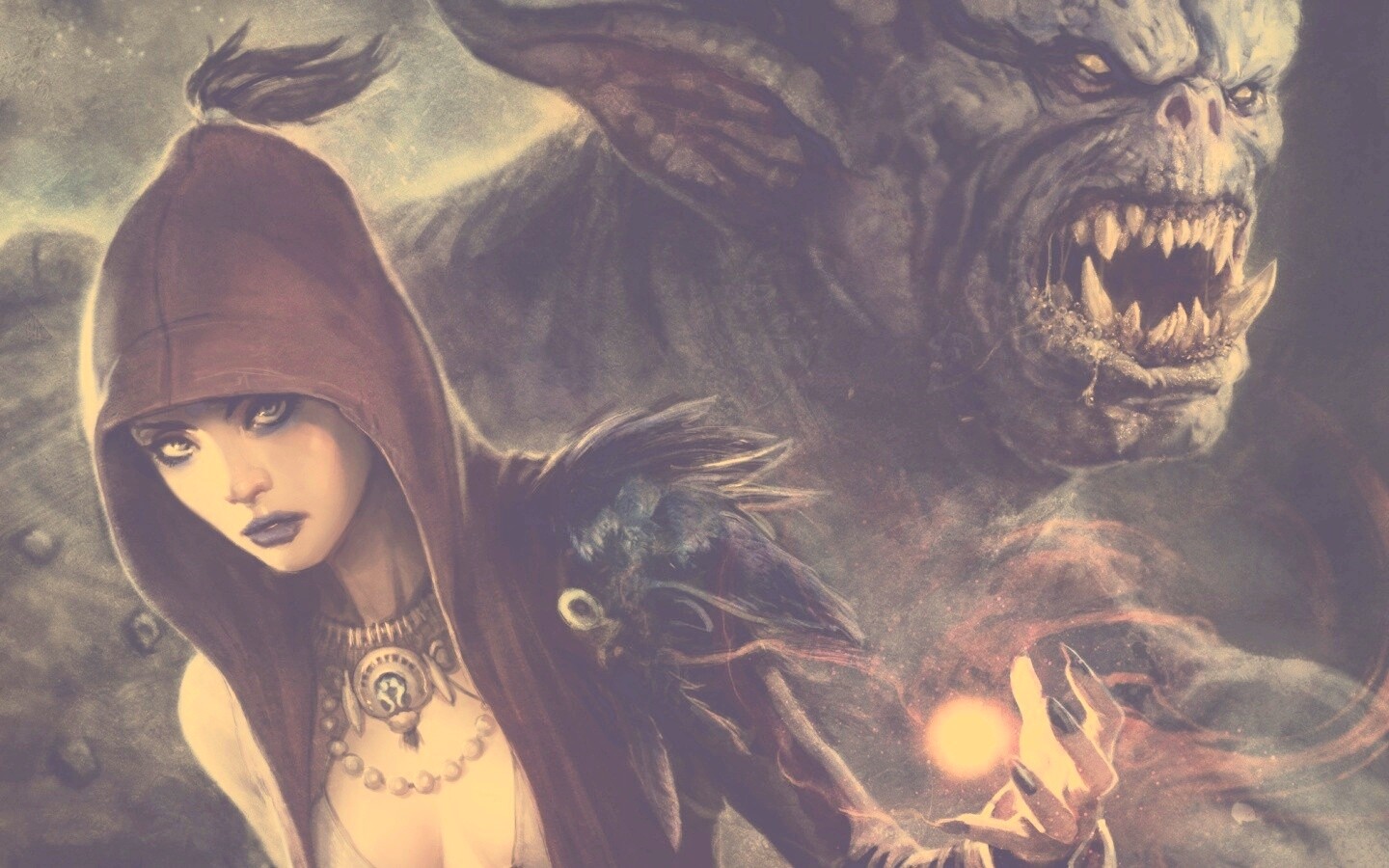 Морриган и порождение тьмы обои