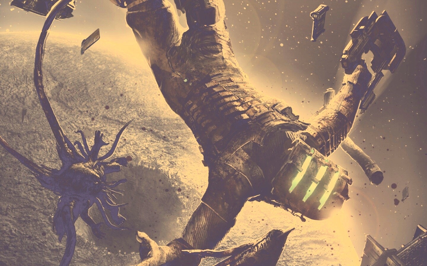 Айзек в космосе обои