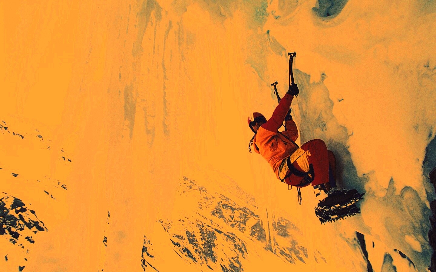 Альпинист обои