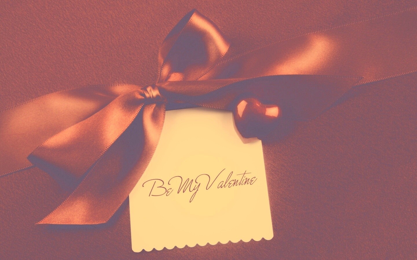 Открытка на день Святого Валентина обои