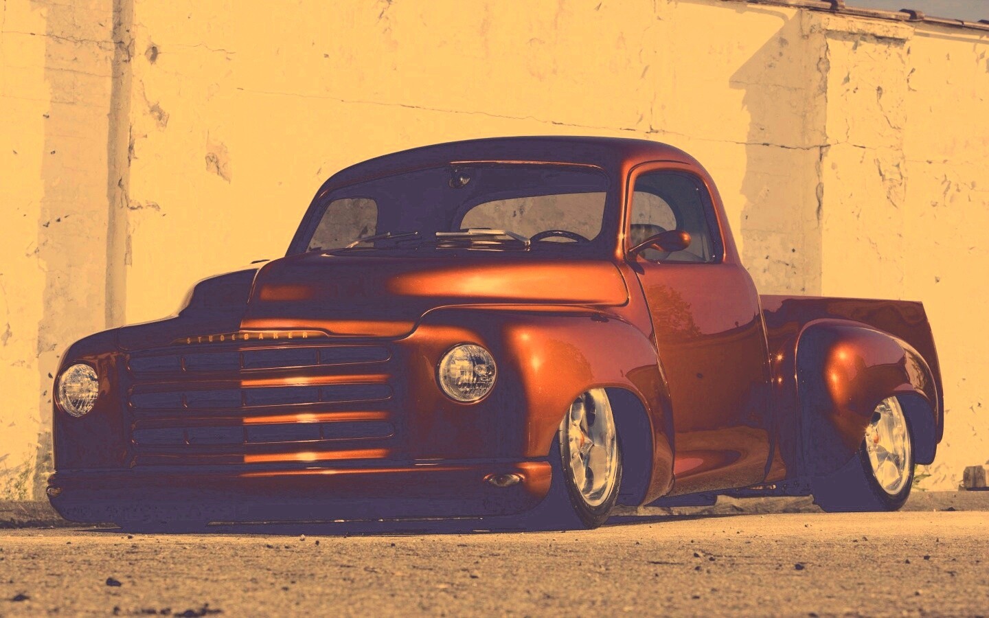 Грузовик хот род обои