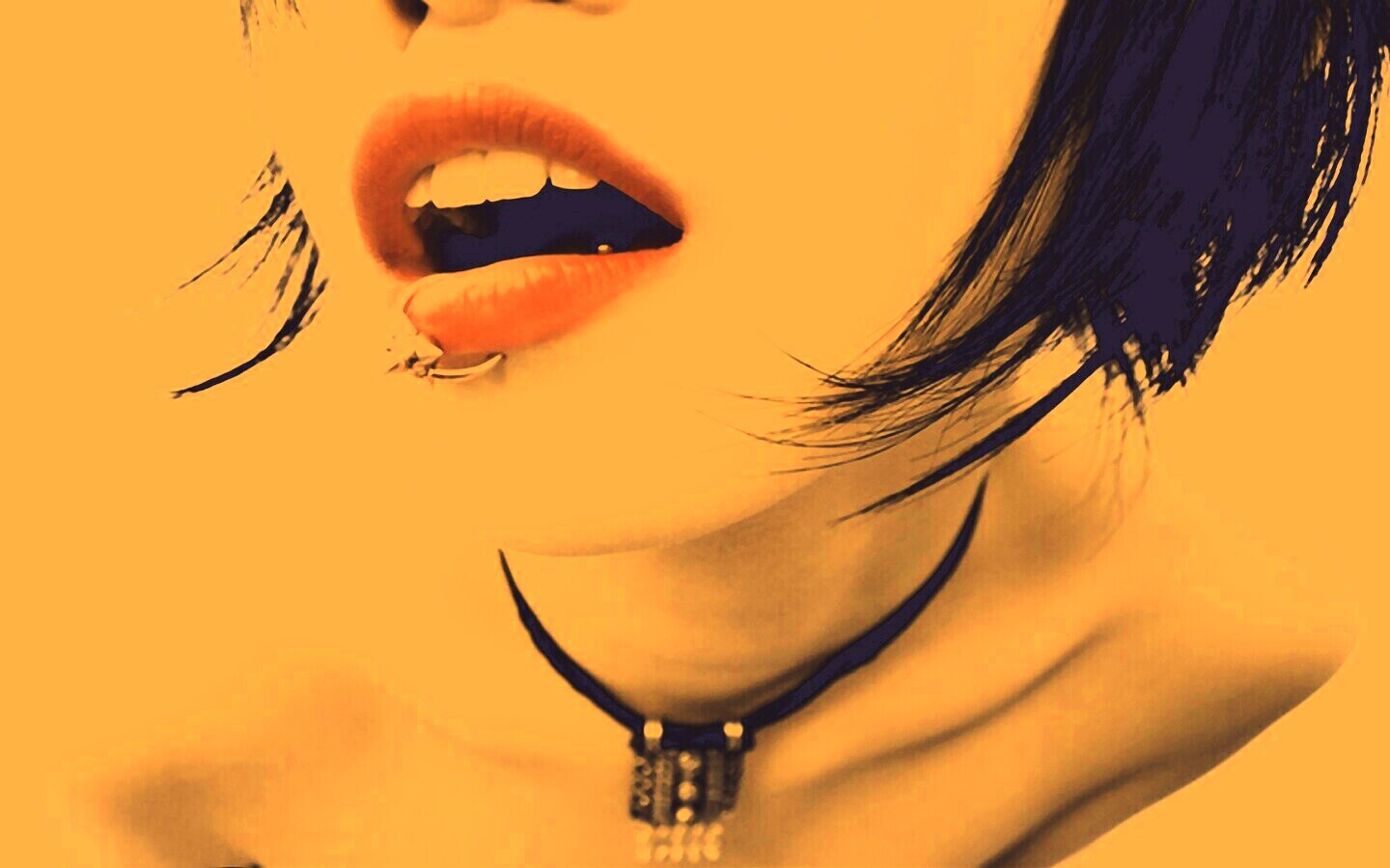 Девушка с кольцом обои