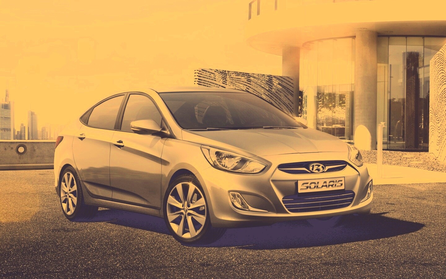 Фото Хендай Солярис обои
