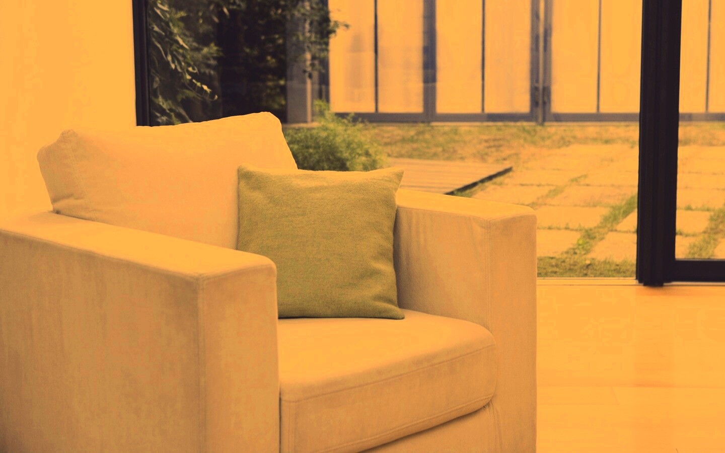 Кресло на даче обои