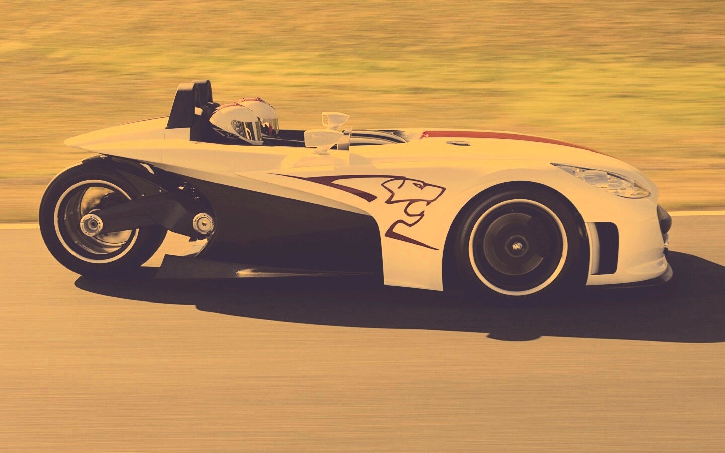 Трехколесный автомобиль обои