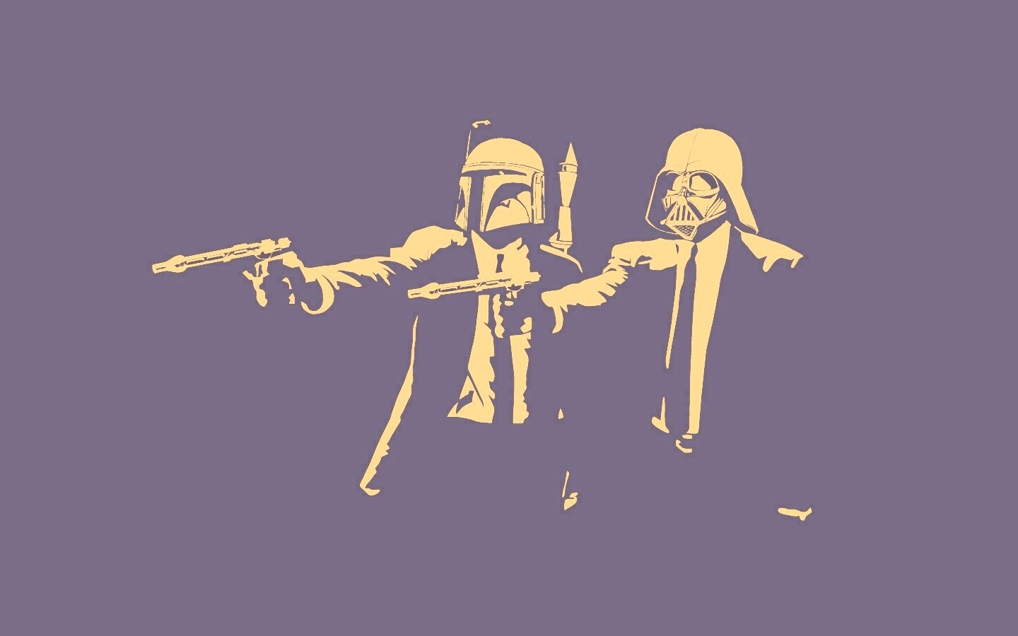 Pulp Fiction в стиле Star Wars обои