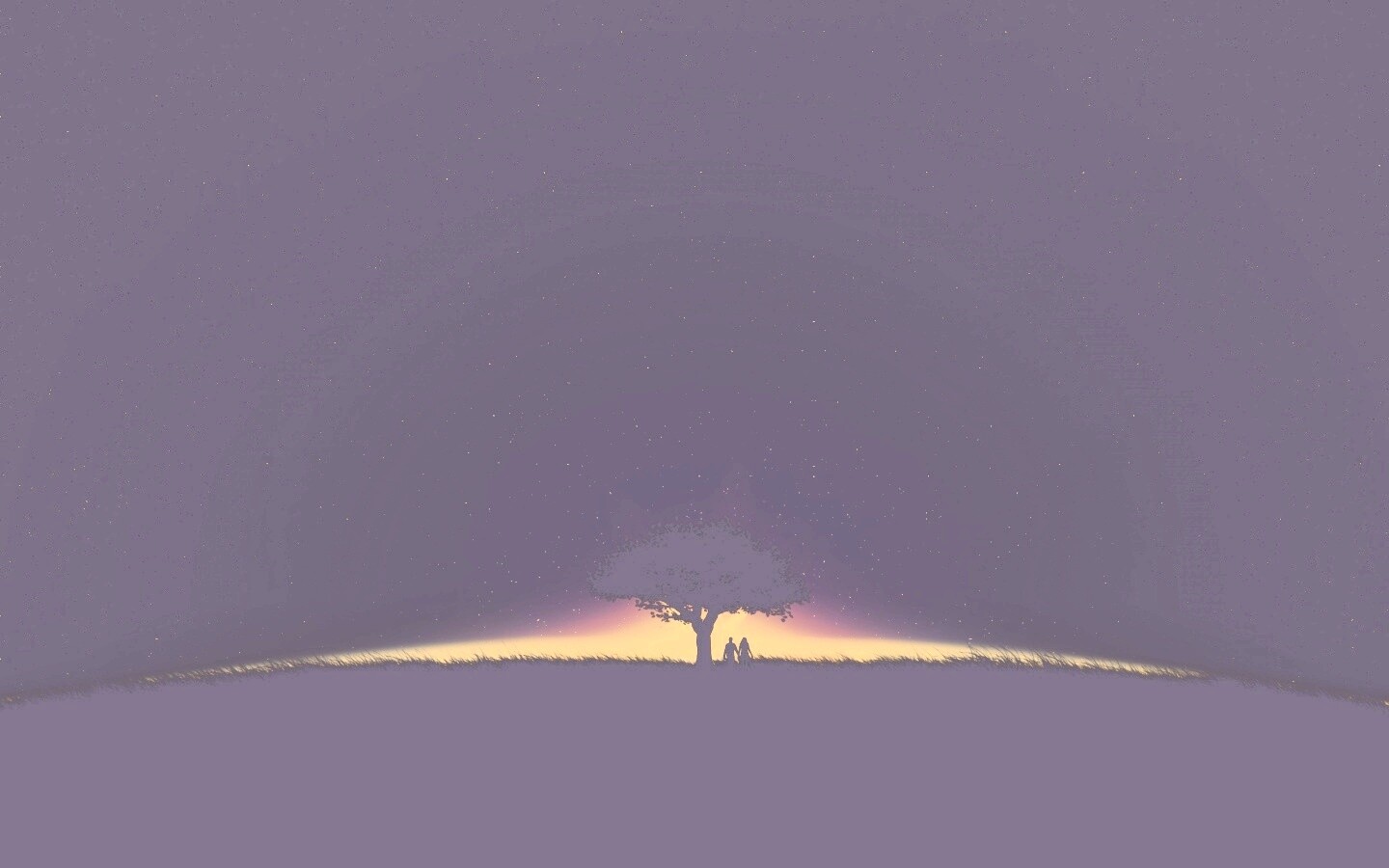 Звёздная ночь обои