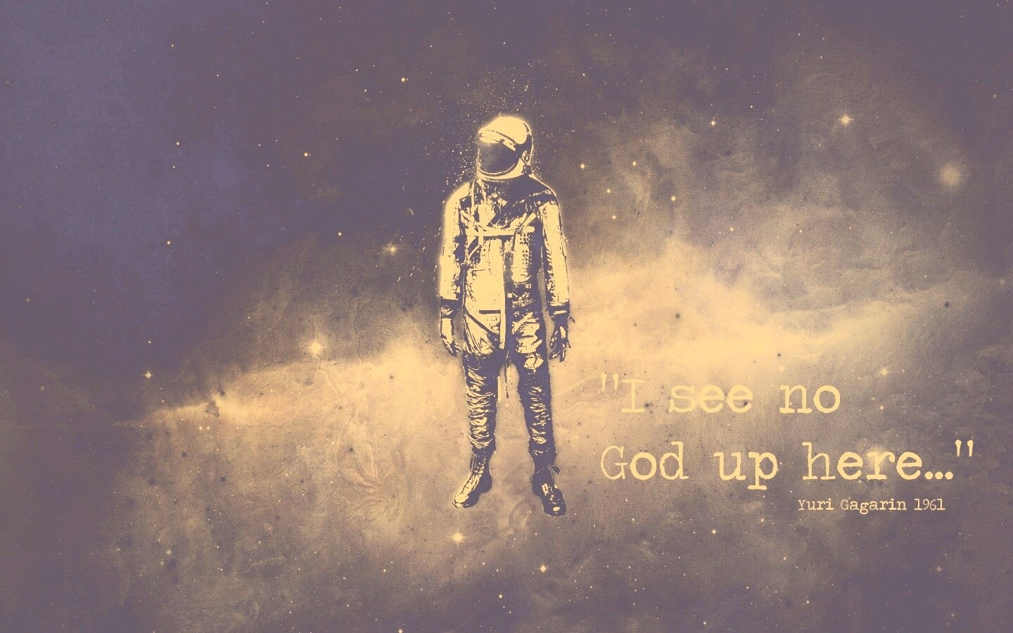 Я не видел там бога обои