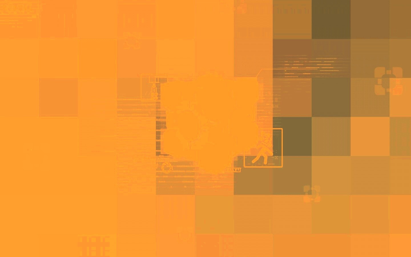 Высокотехнологичный куб из Портал обои