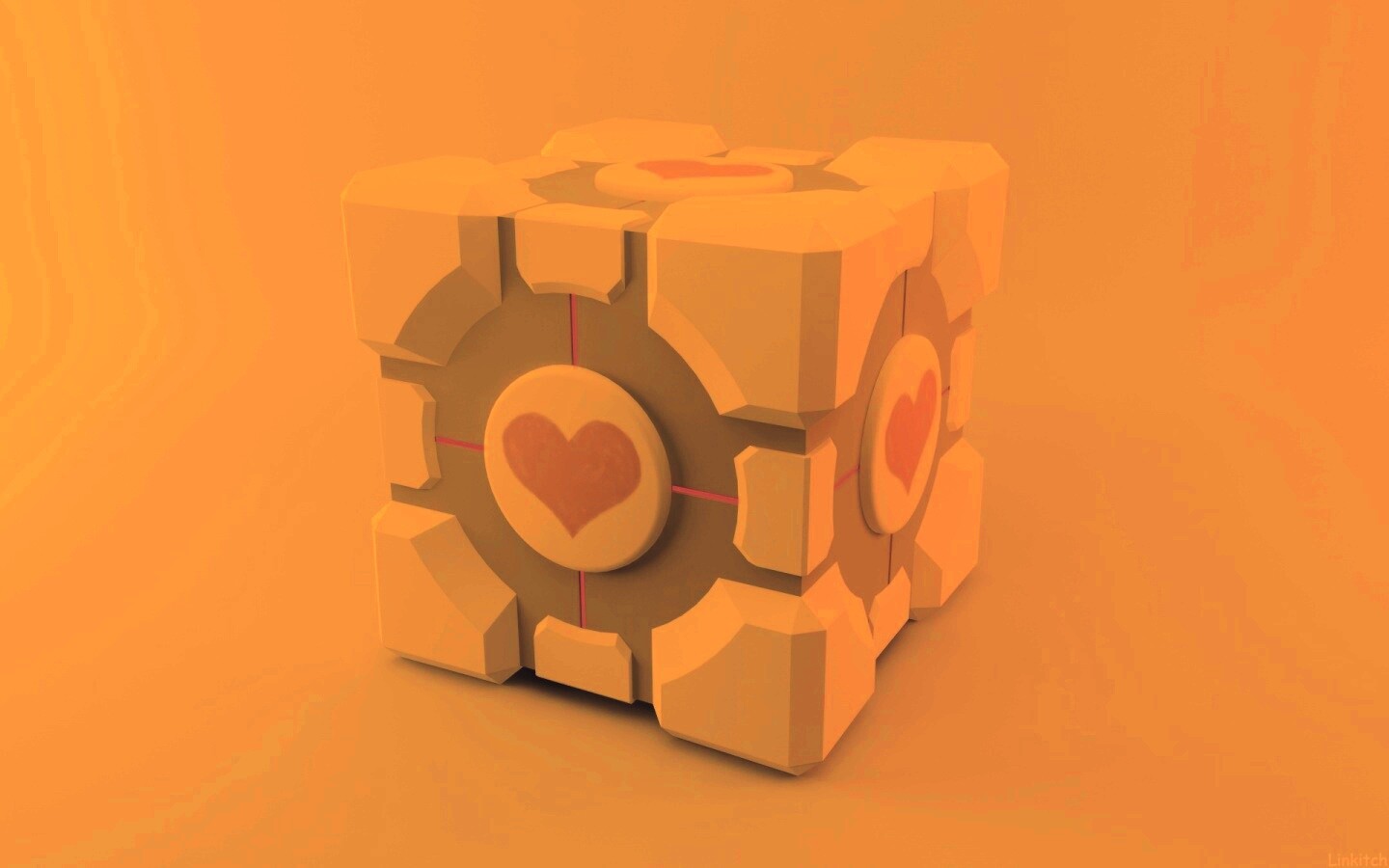 Взвешенный куб-компаньон обои